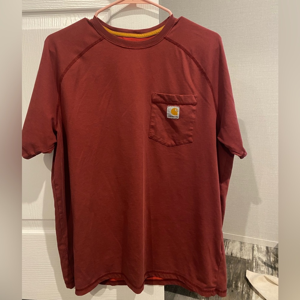 Men’s Red Carhartt Shirt